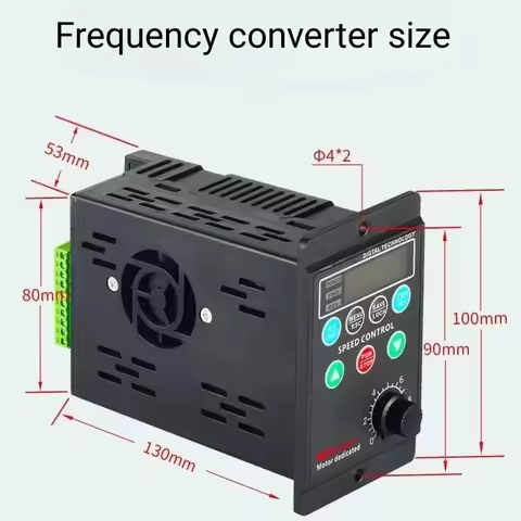 750W AC 220V Motor Speed Controller, Forward/Reverse Electric Motor Speed Regulator, Variable Speed 