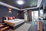 Pangsapuri studio 21 m² dengan 1 bilik mandi peribadi di Suvarnabhumi Airport (COZZI_137 - The Dark 