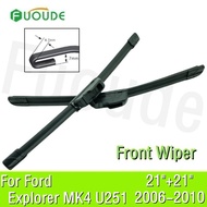 Wiper Front Rear Wiper Blades Set For Ford Explorer MK4 U251 2006- 2010 Windshield Windscreen Window