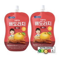 BebeCook 2-Pk Brewed Korean Golden Pear Drink W Red Ginseng And Bellflower Root 80ML