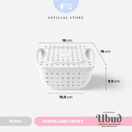 CJP Kiara Keranjang Ubud Rotan Tempat Penyimpanan Hampers dan Souvenir Serba Guna Ada Tutup