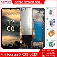 6.49" Original For Nokia XR21 LCD Display Touch Screen With Frame Digitizer Assembly Replacement Par