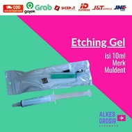 Etching Gel MULDENT 10ML Ecing Jel Etching Dental Etchan Dent Etsan Syringe Primary Dental Dentin En