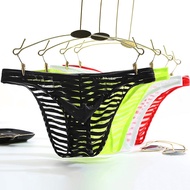 Mens Briefs Bikini Transparent Underwear Shorts Male Underpant