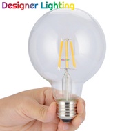 E27 Edison Light Bulb 4W Imitation Tungsten Filament Bulb Warm Yellow G95 Led Bulb Led Mentol (LY-G9