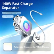 Full Charge AI Smart Automatic Power-Off Charger For Laptop Phone Tablet Prevents Overcharging