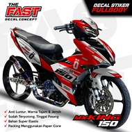 TERBARU Decal MX KING NEW Fullbody Ohlins Racing Cutom Sticker Striping Decal Yamaha MX KING NEW Sti