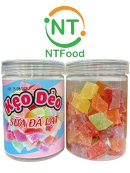 Kẹo Dẻo Trái Cây Đà Lạt hũ 400Gr NTFood - Nhất Tín Food