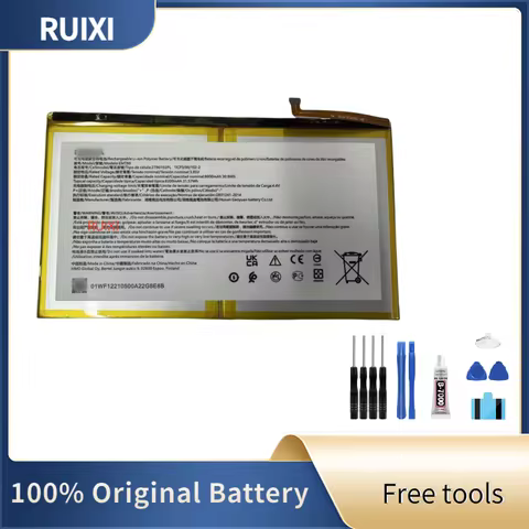 RUIXI EMT80 3.85V 8000mAh Battery For Nokia T20 Pad WTT80 Tablet with built-in battery + Tools