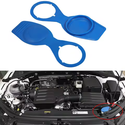 For VW Golf Jetta Passat Tiguan CC For Audi A4 A6 Q5 Windshield Washer Fluid Bottle Reservoir Cap Co