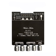 ZK-ST21 TPA3221 100W×2+200W ZK-ST21 แท้ แอมป์จิ๋ว 2.1 100W*2+200W  DC12-30v แอมป์จิ๋วขับซับ แอมป์จิ๋