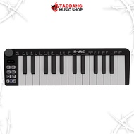 M vave SMK25 Mini สี Black คีย์บอร์ดใบ้ M vave Midi Keyboard - เต่าแดง