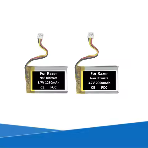 Genuine 1250mAh 2000mAh RZ04-02670100-R RZ04-02670100-R3U1 PL503450 Battery For Razer Nari Ultimate 