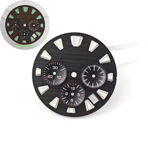 VK64/VK63 Case for GS-Style Mods: Multifunction Sports Chronograph Quartz Watch Parts — Size: 44.5mm