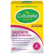 美國Culturelle 康萃樂女士益生菌 60粒素食膠囊