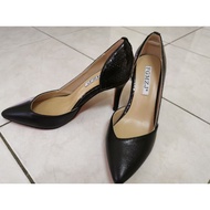 sheep skin handmade shoes 8cm height feet length 23cm