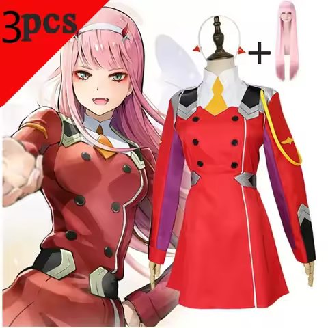 Role-playing Suit For DARLING 02 Zero Two Cosplay Costume DARLING In The FRANXX Cosplay DFXX Women C