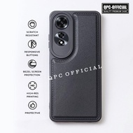 Oppo A60 Case Leather Pro Camera Black Oppo A60