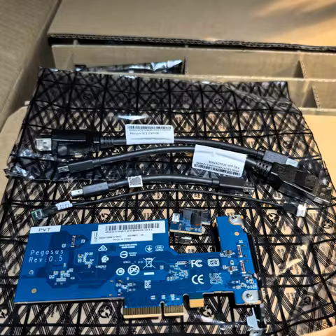 Original For Lenovo P350 Tiny Workstation Thunderbolt Expansion Card Bitland MR Tunderbolt miniLP 5C
