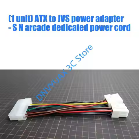 ATX to JVS Power Adapter Cable For Naomi JVS System With Stable 3.3V Output Game motherboard power c