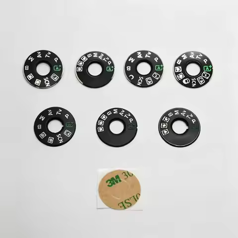 NEW Function Dial Model Button Label for Canon 6D 6D2 5D3 70D 80D Top Function Digital Camera Repair