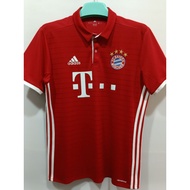 Vintage BAYERN MUNICH ( Bundesliga ) 2016-2017 Home Soccer Jersey Jersey
