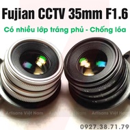 CÓ SẴN) Ống kính Meike 35mm F1.4 - Dùng Sony E Fujifilm Canon EOS-M và Panasonic Olympus M43