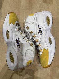 Reebok Question Mid Yellow Toe Kobe Bryant Iverson