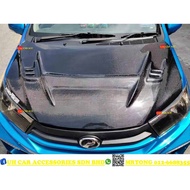 PERODUA BEZZA THAILAND CARBON FIBRE FRONT BONNET BONET HOOD
