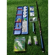 Set Of Fishing Rods 5 Hours - Combo Fishing Rod shimano 5 Hours - Full Accessories..