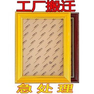 Wall Hanging a3 Empty Frame Cardboard 5 Pieces Set Picture Frame Picture Frame Small Box 3A4 Elderly
