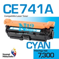 Compatible to HP-307A HP307A CE740A CE741A CE742A CE743A CP5225 CP5225dn CP5220 CP5225n Cyan Color L