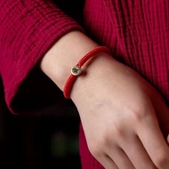 [Ready Stock] Red string bracelet Red string bracelet Year Rabbit Red string bracelet Hand-woven Ben