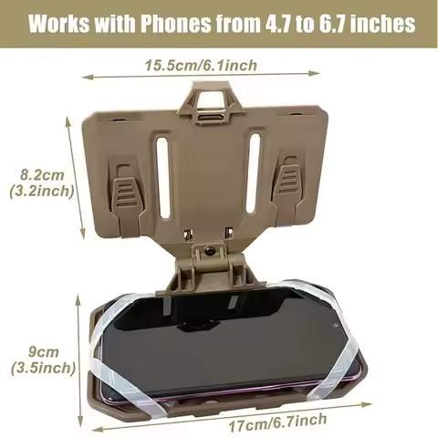 1/5/10pcs Outdoor Tactical MOLLE Folding Navigation Board Airsoft Map Case Admin Panel Mobile Phone 