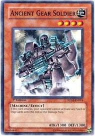 Yu-Gi-Oh! - Ancient Gear Soldier (SD10-EN014) - Structure Deck 10: Machine Re-Volt - 1st Edition - C