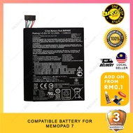 Compatible Battery For Asu Memopad 7 ME70CX K01A Bateri Batteri Batery ( B11P1405 )( 3050 mAh ) MO