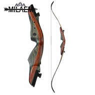 62" Recurve Bow wuth Accessories Set Takedown Wooden Shooting 20-50lbs