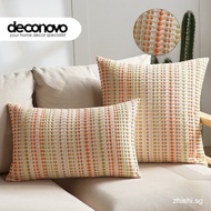 Cushion Cover 45x45cm Woven Small Pillow Case 40x40  60x60 Sofa Pillow Cover Throw Pillow Case Lumbe