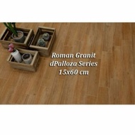 Granit Lantai Motif Kayu ROMAN dPalloza series 15x60 KW1