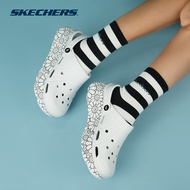 Skechers Women Foamies Max Cushioning Foamies In Bloom Shoes - 111671-WBK Kasut Sneaker, Perempuan