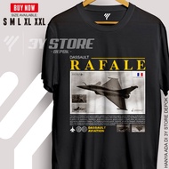 RAFALE FIGHTER JET T-SHIRT PLANE ARMY COLLECTION T-SHIRT 1 MEN'S/ WOMEN'S/ANAK-3Y STORE DEPOK