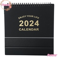 FOREVER Mini Desktop Paper Calendar, Office Desk Decor Event Reminder Desk Calendar, Portable  Year Gift Monthly Calendar Planner Countdown Calendars Stand Calendar Home