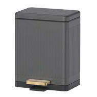 JAVA JACQUES JH8874 15L Step Bin with Soft Closing Trash Bin  Dustbin Dustbin for Kitchen Dustbin for Toilet