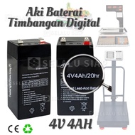 (dalam stok dikirim dari jakarta) 6V 4.5Ah Baterai TIANWEI Original Battery 6V 4.5Ah Baterai Mainan 