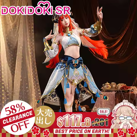 IN STOCK Nilou Cosplay Game Genshin Impact Cosplay Costume DokiDoki-SR Sumeru Nilou Genshin Impact C