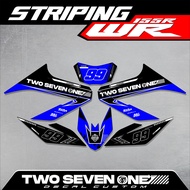 Yamaha WR 155 Striping - List of WR 155 - 04 sticker variations