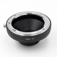 Nik-C Ai-C Adapter For Nikon F Mount Ai D Lens To 16mm C Mount Film Movie Camera