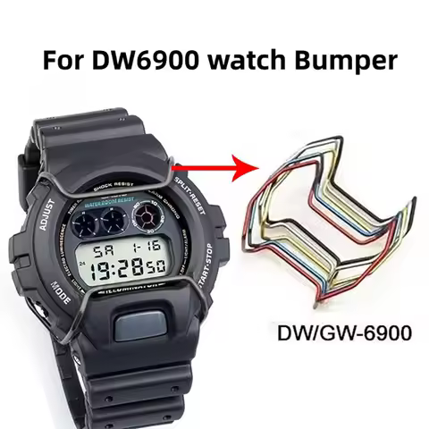 New Watch Bumper for G-SHOCK Casio DW-6900 DW6900 GW-6900 GW6900 Bumper Collision Prevention Bar Cas
