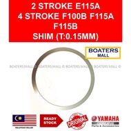 YAMAHA OUTBOARD 6E5-45567-20 SHIM (T:0.15MM) 2 STROKE E115A 4 STROKE F100B F115A F115B - BOATERS MAL