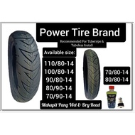 Power Tire Heavy Duty size 14 Free sealant at pito